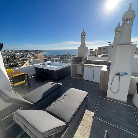 Casa Rooftop Jacuzzi And Magnificent Sea View Lejlighed Albufeira